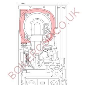 REMEHA BROAG - AVANTA BOILERS - AVANTA PLUS COMBI 28C - Heat Exchanger